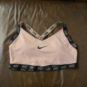 Use, sport bra, light plink and black, XL